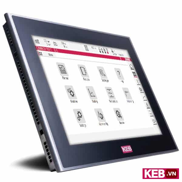 IP65K HMI screen for washdown environments such as food processing.