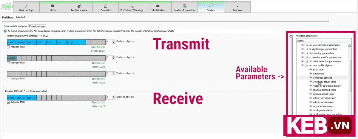 Demonstrate how to Apply torque and speed control parameters in the T6 auxiliary inverter