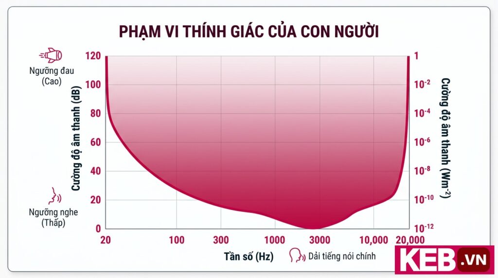 human hearing response chart