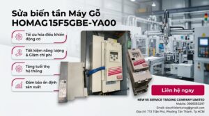 Sửa biến tần Máy Gỗ HOMAG15F5GBE-YA00 trong xưởng gỗ công nghiệp